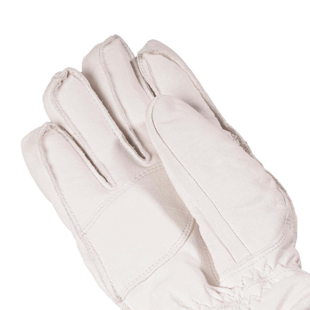 Damen Handschuhe - LF-44L White - Geschmeidige Leder