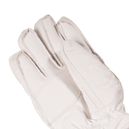 Damen Handschuhe - LF-44L White - Geschmeidige Leder