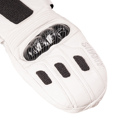 Junior Rennhandschuh - SLX-7CJ White/Black - Atmungsaktiven