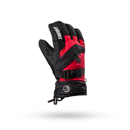Junior Handschuh - SX-65J Black/Red - Wasserdicht