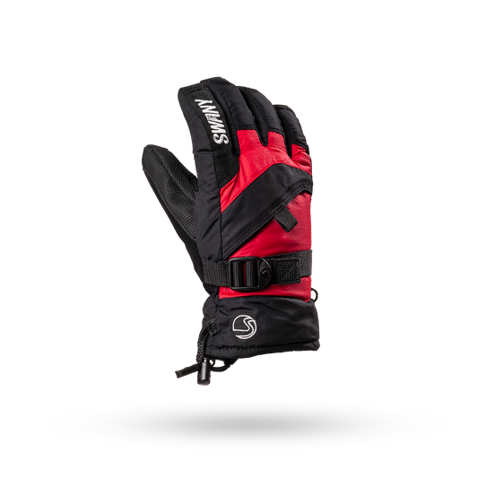 Junior Handschuh - SX-65J Black/Red - Wasserdicht