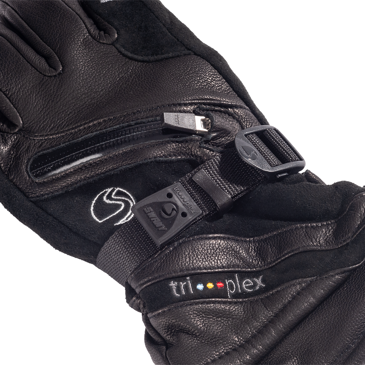Lederhandschuhe - SX-43 GLOVE MENS Black - Triplex-Isolierung