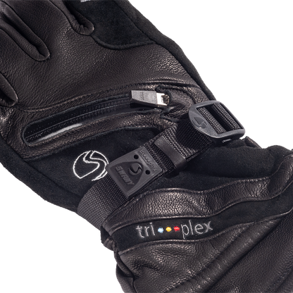 Lederhandschuhe - SX-43 GLOVE MENS Black - Triplex-Isolierung