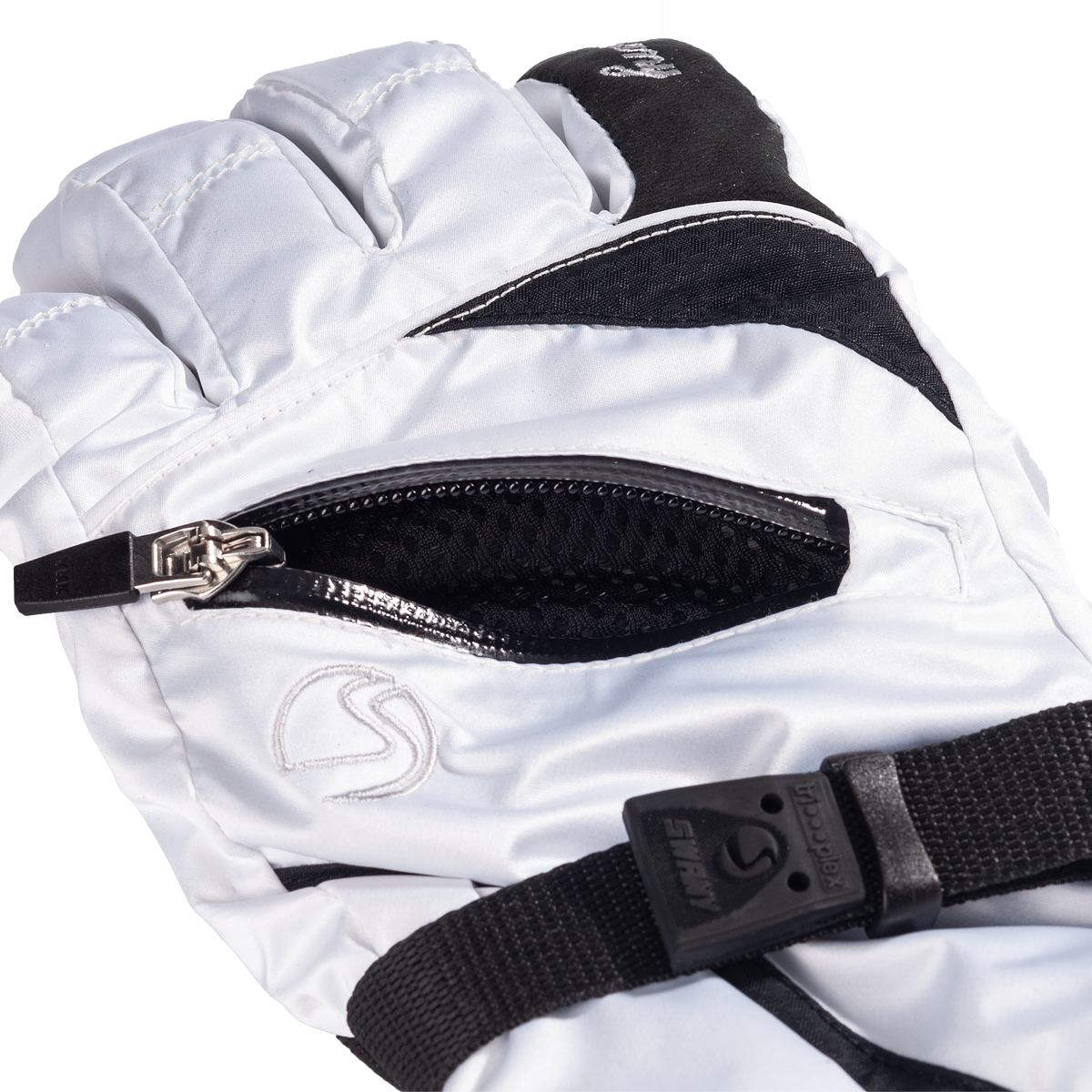 Damen Skihandschuhe - LF-38L White/Black - Gore-Tex
