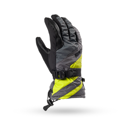 Herren Skihandschuhe - GS-7M Middlegrey/Lime - Gore-Tex